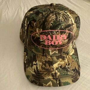 DAIRY BOY Camo Trucker Hat